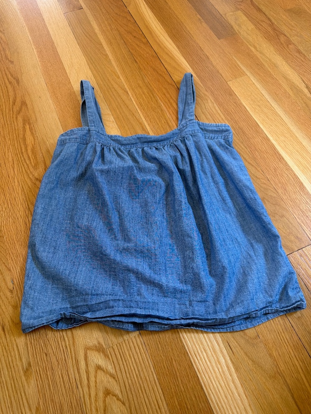 Gap womens chambray tank